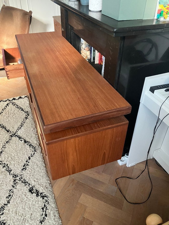 Image 1 of Mid-century vintage teak desk