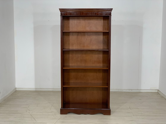 Image 1 of Colonial style bookcase shelf bookcase