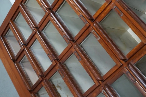 Image 1 of Mercería antigua holandesa de madera noble, década de 1930