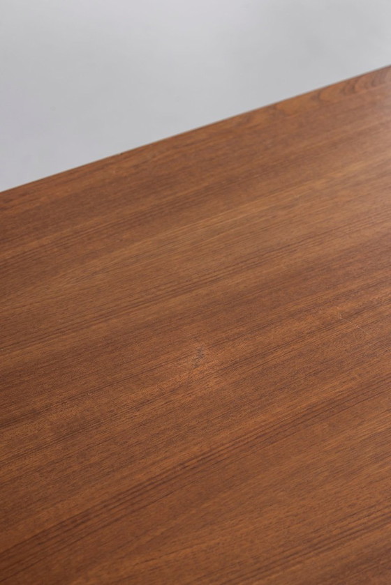 Image 1 of Seltener Hans Wegner 'Sawbuck' Tisch, DK 1960er