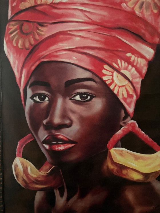 Image 1 of Cuadro enmarcado "La Baiana"