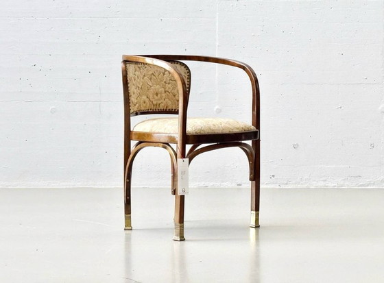 Image 1 of Poltrona modello 715 di Gustav Siegel per J. & J. Kohn del 1899 da Vienna