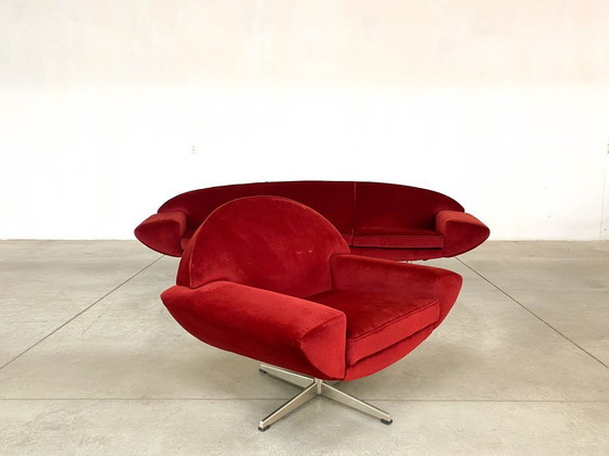 Image 1 of Poltrona girevole Capri di Johannes Andersen per Trensum