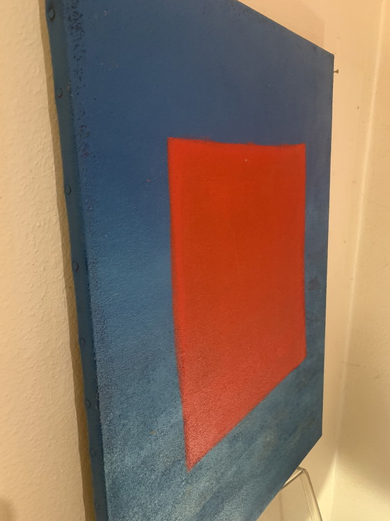Image 1 of Minimalist Abstract Painting "Color Field" – Anne Ventimiglia (2003)
