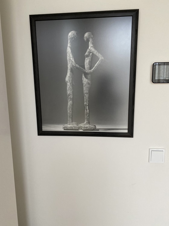 Image 1 of Foto  van Paul Huf  gemaakt van het werk van Theo Dobbelman kunstenaar