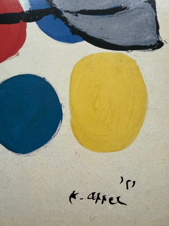 Image 1 of Karel Appel (1921-2006), Het Zonnedier, 1951, copyright  Karel Appel 1984 c/o Beeldrecht Amsterdam....Printed in Holland /no.47