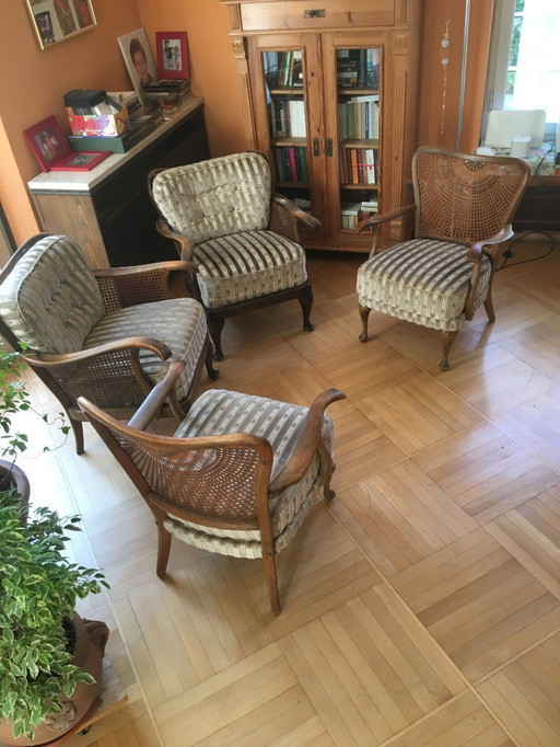 4 poltrone Adolf Wrenger