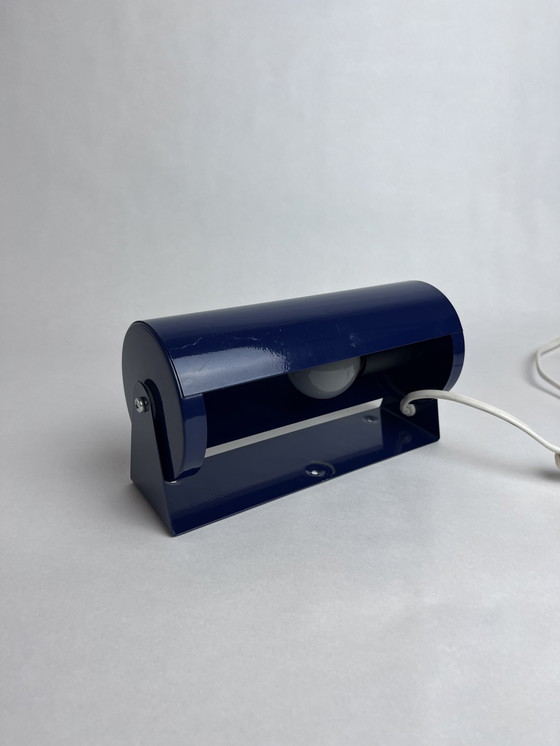 Image 1 of Vintage IKEA classic LOD wall lamp - model V413 blue