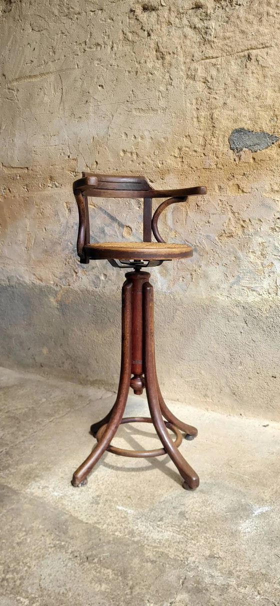 Baumann children's hairdresser's chair – Dining chairs, Wood, Art Deco (photo 2 of 6)