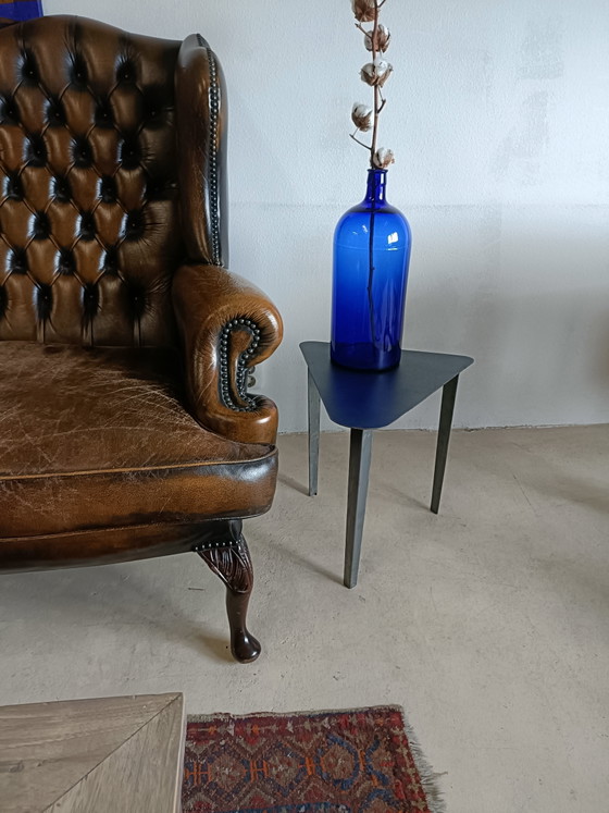 Image 1 of Triangular side table