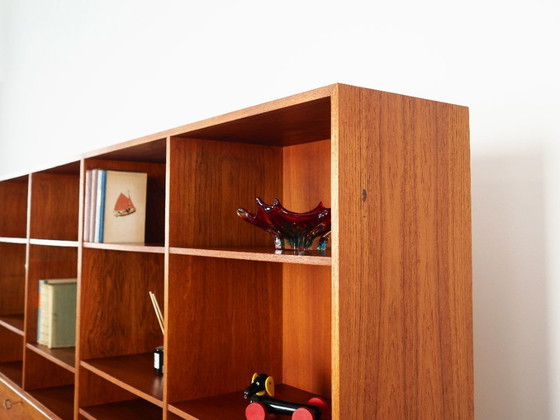 Image 1 of Set di librerie in teak, design danese, anni '70, designer: Kai Winding