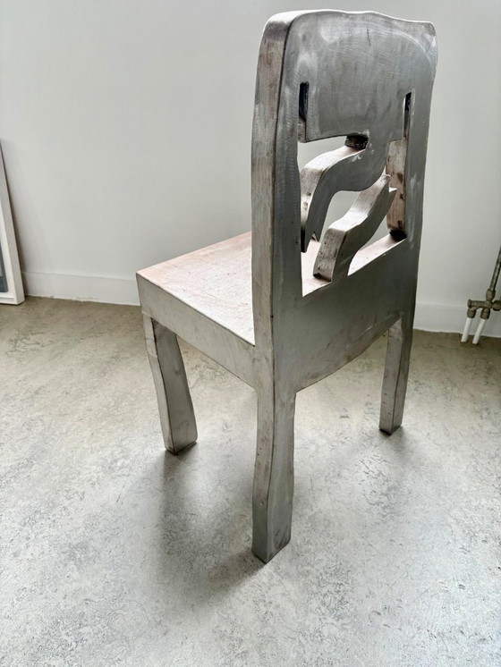 Image 1 of Klaas Gubbels Stoel object staal