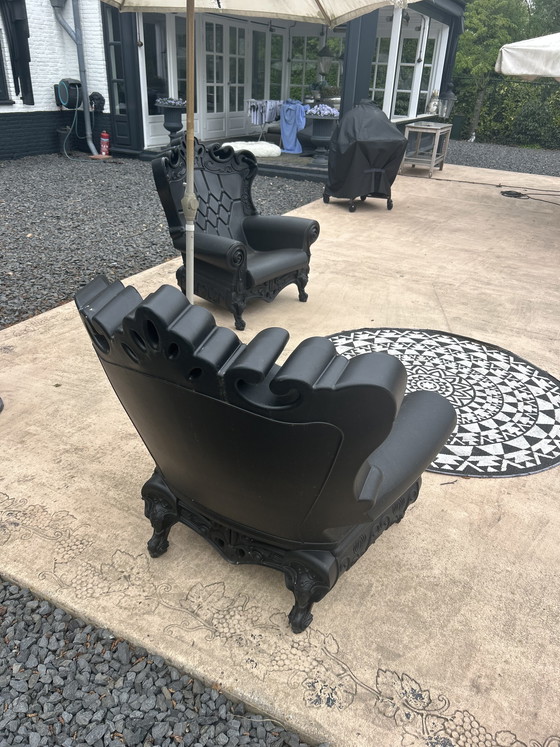 Image 1 of Sedie/troni da esterno in plastica