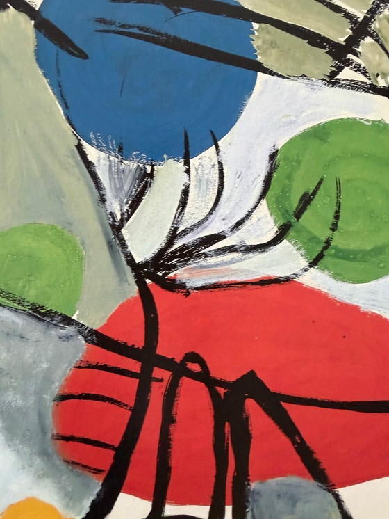 Image 1 of Karel Appel (1921-2006), Het Zonnedier, 1951, copyright  Karel Appel 1984 c/o Beeldrecht Amsterdam....Printed in Holland /no.47