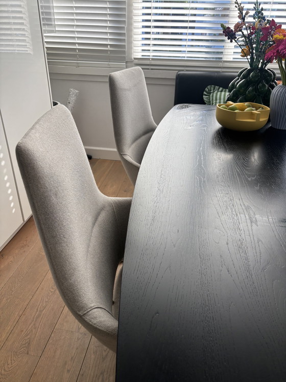 Image 1 of 4x Arper Aston dining room/office chairs