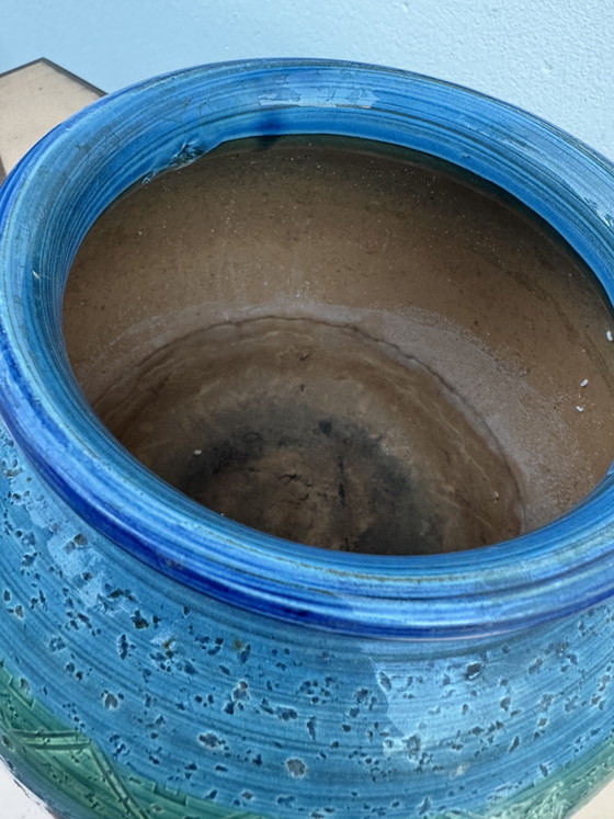 Bitossi Aldo Londi keramische plantenpot, jaren 1960 – Plantenbak, Ceramic (photo 6 of 15)