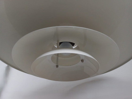 Image 1 of Lampada da soffitto vintage scandinava in metallo, a forma di ciotola o ad anello, anni '70/'80.