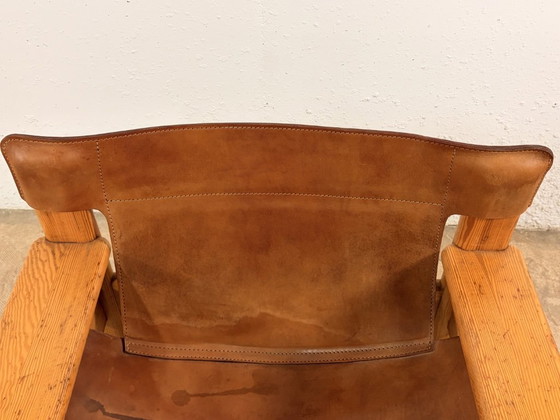 Image 1 of Natura fauteuils van grenenhout en leer, ontworpen door Karin Mobring voor Ikea, jaren 70, set van 2.