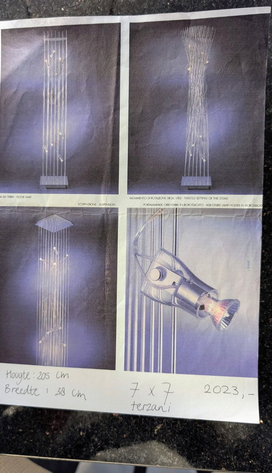 Image 1 of Terzani 7×7 – lampada da terra di design (incl. scontrino d’acquisto)