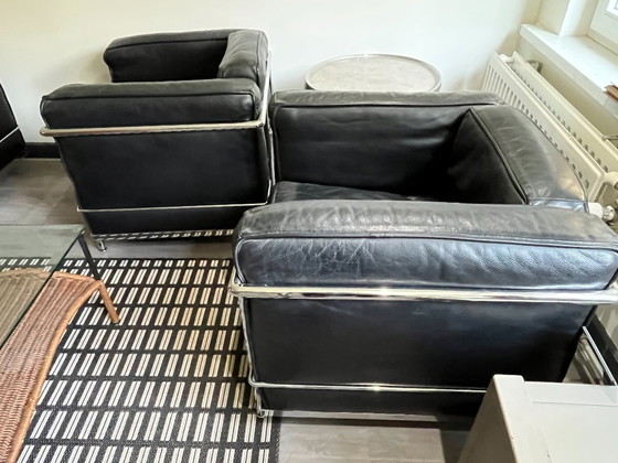 Image 1 of Sedia Cassina LC2 di Le Corbusier, Pierre Jeanneret e Charlotte Perriand