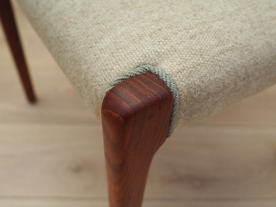 Image 1 of Set di quattro sedie in teak, design danese, anni '60, designer: Niels Otto Møller