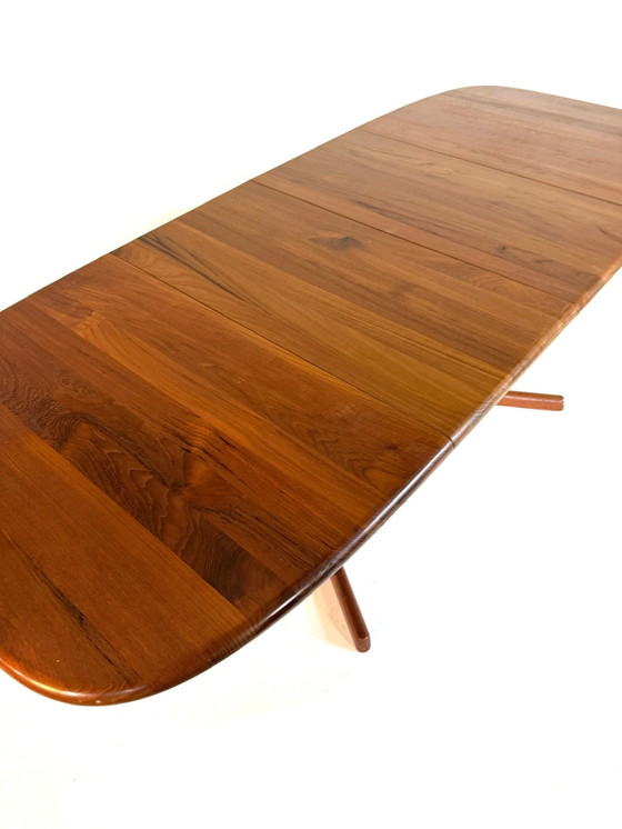 Image 1 of Tavolo da pranzo danese vintage estensibile XXL, Dyrlund '70