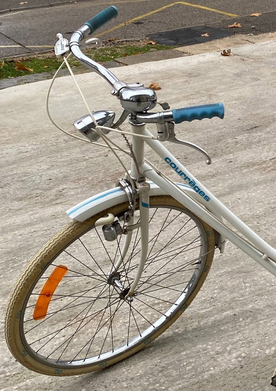 Image 1 of Zeldzame Courreges/Peugeot fiets, 1980