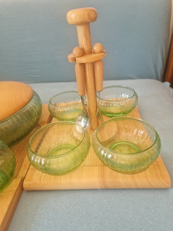 Image 1 of Artek – Alvar Aalto – Tischset – Holz und Glas