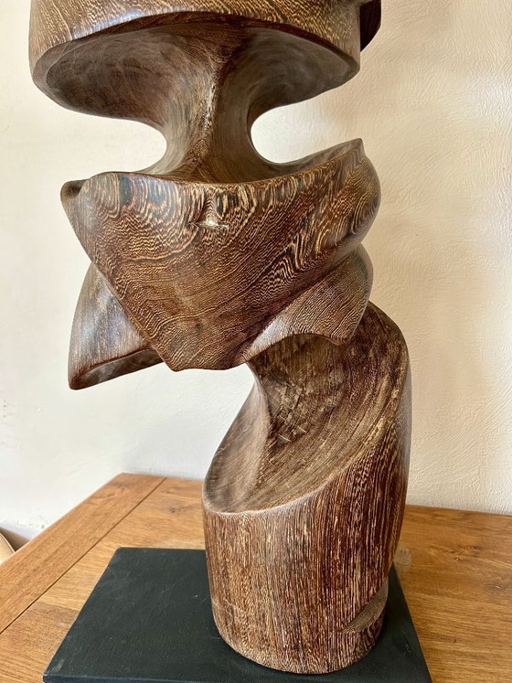 statue of a torso man – Beeldhouwkunst, Hout (photo 4 of 17)