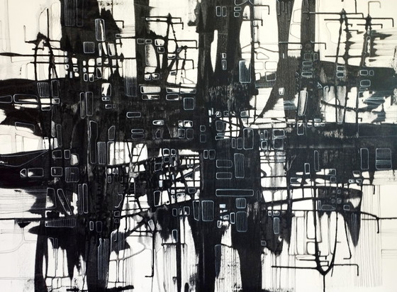 Image 1 of Natia Antadze Abstract Composition XXL
