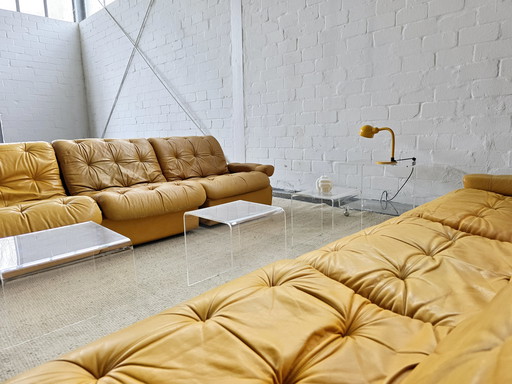 Modular sofa Vintage sofa armchair 6üs 70s seating set Mid - Century