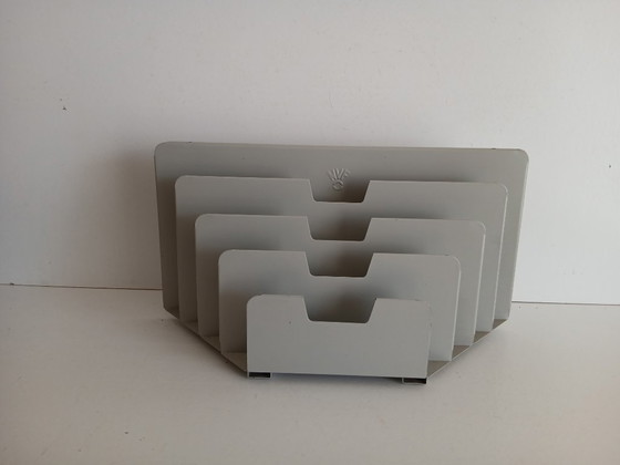 Brievenstandaard – Brievenhouder – NVF – Jaren 60 – Vintage – Decoratieve objecten, Metal (photo 2 of 7)