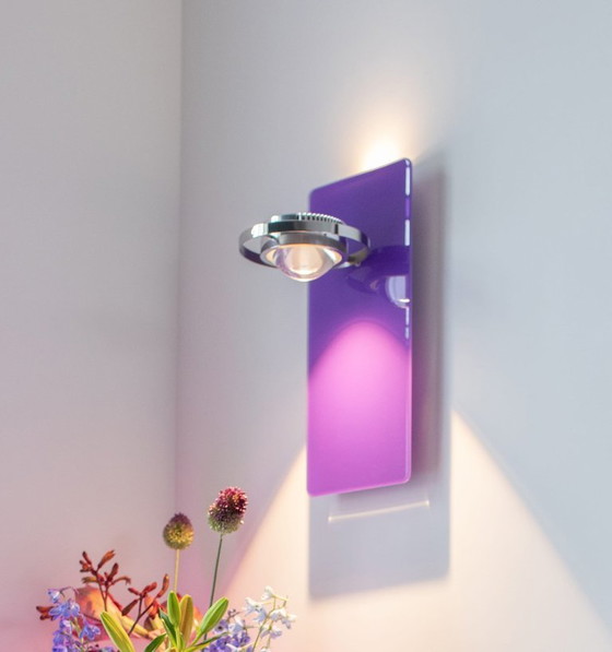 Image 1 of Licht im Raum Ocular serie 100 Lampada da parete in vetro viola (2pz)