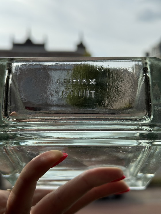 Image 1 of Ciotola vintage in vetro Lumax Recuit - design Le Corbusier e Charlotte Perriand 1950