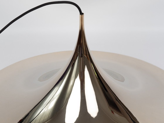 Deense vintage halve hanglamp van Fog Og Morup, 1969 – Fog & Mørup, Hanglampen, Brass (photo 6 of 10)
