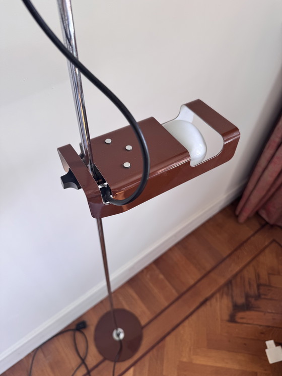 Image 1 of Oluce 3319 bruin Spider floor lamp