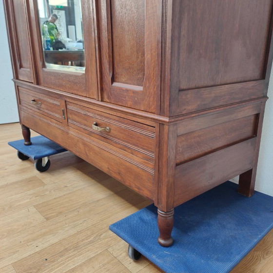 Image 1 of Vintage Antique wardrobe closet detachable wardrobe