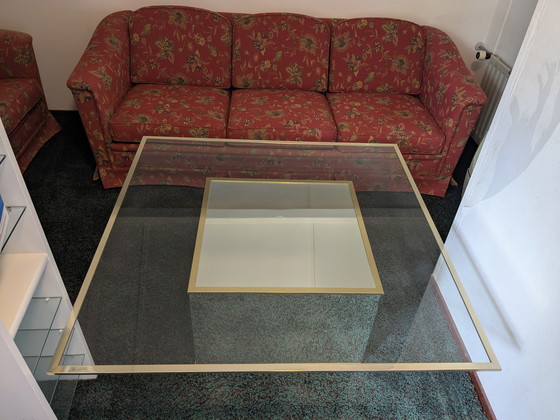 Image 1 of Tavolino vintage oro/specchio