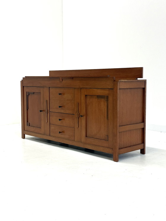 Image 1 of Kersenhouten Art Deco dressoir 