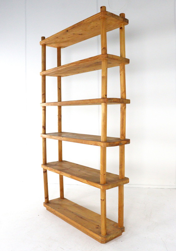 Image 1 of Pine Bookcase Vintage 'Mennersbach'