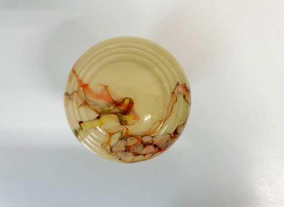 Image 1 of Art deco Thabur plafondlamp fraaie aders vintage lamp