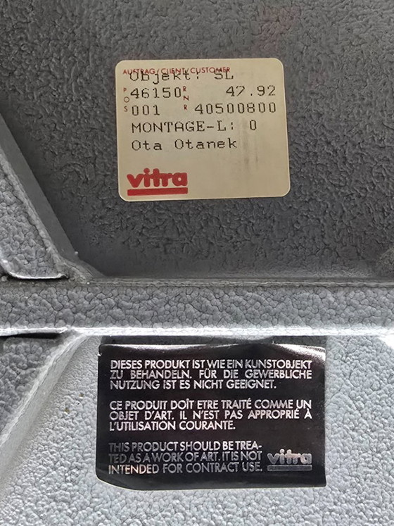 Image 1 of Vitra Editie: Ota Otanek Stoel – Ontwerp Bořek Šípek (1988) – Eerste eigenaar