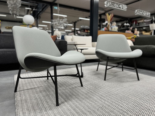 2 Pode Nihan Armchairs Mosaic Fabric