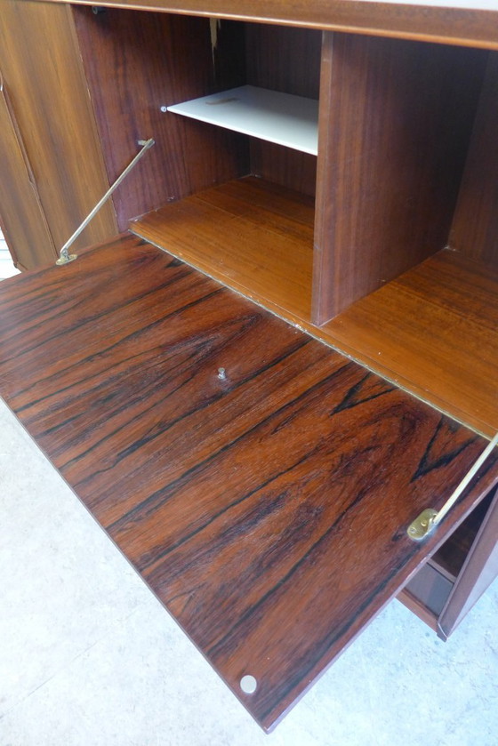 Image 1 of Beautiful vintage mid-century Fristho highboard wall cabinet