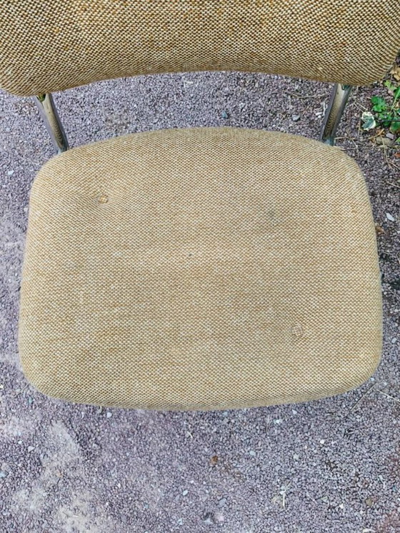 Vintage Strafor Steelcase Stoel – Eetkamerstoelen, Textiel (photo 6 of 11)