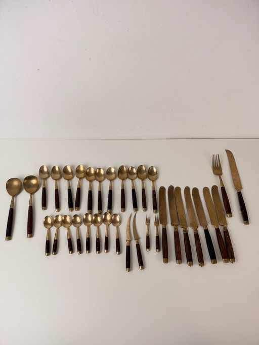 Couverts scandinaves danois vintage de 30 pièces, 1960