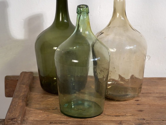 Ciotole in vetro antiche (c.1920). Set di 3 pezzi #38 – Bicchieri e caraffe, Glass (photo 11 of 16)