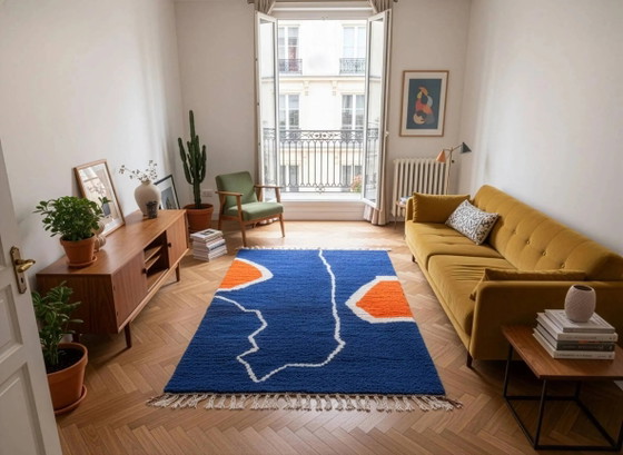 Tappeto marocchino in pura lana fatto a mano 3x2 m – Tappeti, Wool, Modern (photo 4 of 12)