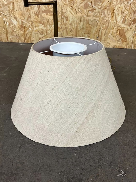 Image 1 of XL 60er 70er Jahre Lampe Leuchte Tischlampe Messing Schwenkbar Space Age Design