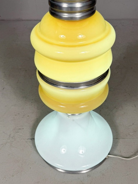 Image 1 of Lampada da terra Space Age di Carlo Nason per Mazzega, Italia, anni '70